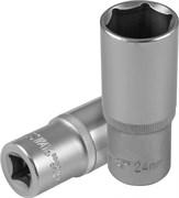S04HD4124 Головка торцевая глубокая 1/2"DR, 24 мм 98503