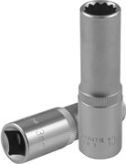 S04HD4713 Головка торцевая глубокая 12-гранная 1/2"DR, 13 мм 98621