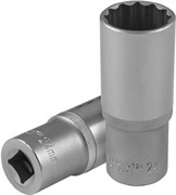 S04HD4724 Головка торцевая глубокая 12-гранная 1/2"DR, 24 мм 98731