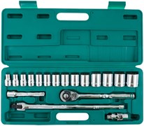 S05H4219S Набор головок торцевых дюймовых 1/2"DR, SAE 3/8"--1-1/4", 19 предметов 98887