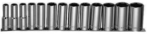 S05HD4113S Набор головок торцевых глубоких MAXI-DRIVE 1/2"DR на держателе, 11-32 мм, 13 предметов 98903