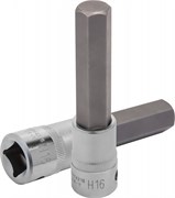 S09H4316 Насадка торцевая 1/2"DR с вставкой-битой шестигранной, H16, 100 мм 99263