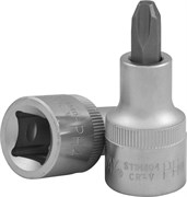 S11H404 Насадка торцевая 1/2"DR с вставкой-битой крестовой, РН4, 55 мм 99285