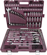 TS217 Набор инструмента универсальный 1/4", 3/8", 1/2"DR, 217 предметов 1136824278