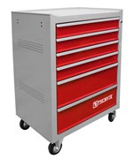 TT6GR-R Тележка инструментальная 6-ти полочная (серая с красными ящиками) 689417463
