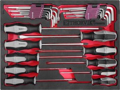 UTS28STE Набор отверток и торцевых ключей в EVA ложементе 280х375 мм, 28 предметов 1051831476