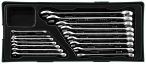 W26116SP Набор ключей гаечных комбинированных в ложементе, 6-24 мм, 16 предметов 101759