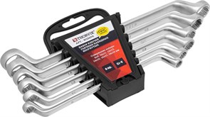 W2S6PR Набор ключей гаечных накидных изогнутых серии ARC на держателе, 8-19 мм, 6 предметов 172006493