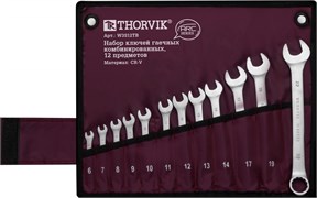 W3S12TB Набор ключей гаечных комбинированных серии ARC в сумке, 6-22 мм, 12 предметов 171996274